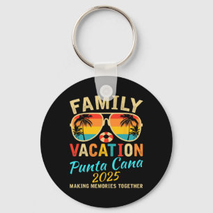 Porte-clés Vacances en famille à Punta Cana 2025 Vacances d'é