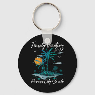 Porte-clés Vacances en famille au palmier 2025 Floride Panama