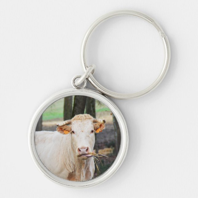 Porte-clés Vache affamée (Devant)