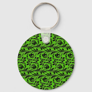 Porte-clés Vagues métalliques, PORTE - CLÉ néon-noir