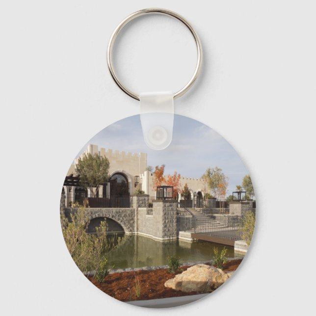 Porte-clés Vaisseau de Château de dents et de ongles en Paso  (Recto)