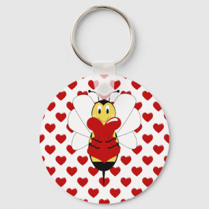 Porte-clés Valentine Bumble Bee Porte - clé