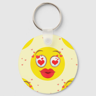 Porte-clés Valentine kiss Emoji