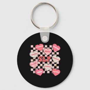Porte-clés Valentines Jour Slp Candy Coeur Voix Thérapie Vite