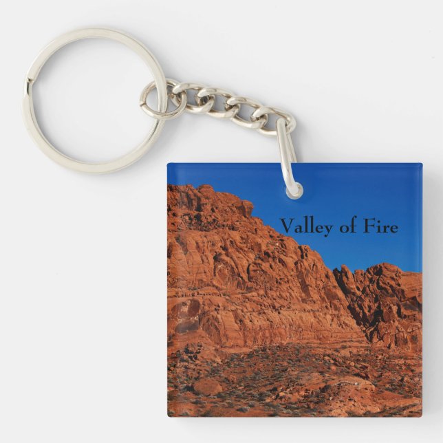 Porte-clés Vallée de Feu  (Devant)