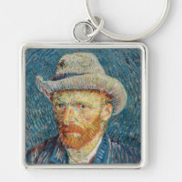 Van Gogh - Autoportrait avec un Casquette gris