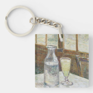 Porte-clés Van Gogh Classique Café Parisien Absinthe Art