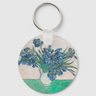 Porte-clés Van Gogh Iris Vase Peinture Impressionnisme