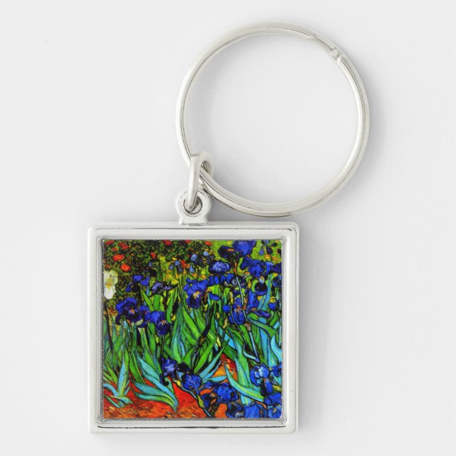 Porte-clés Van Gogh - Irises (Devant)
