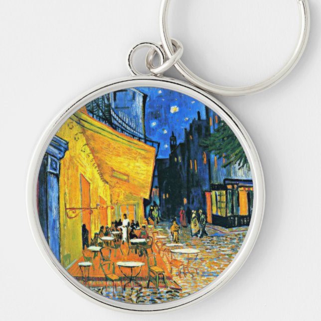 Porte-clés Van Gogh - Terrasse Café (Devant)