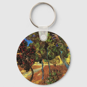 Porte-clés Van Gogh Trees in the Garden, Hôpital Saint Paul