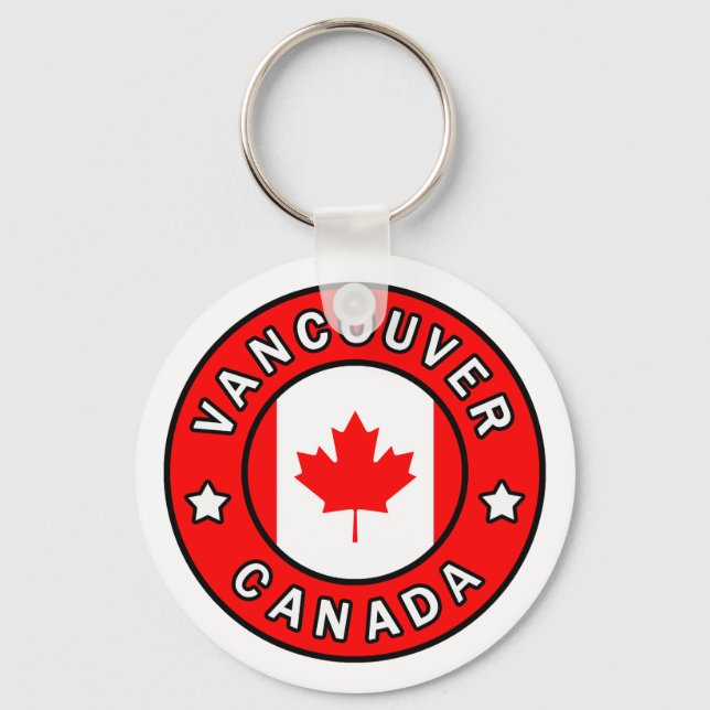 Porte-clés Vancouver Canada (Recto)