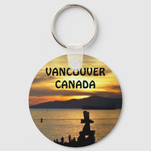 Porte-clés Vancouver Canada Key Chain Vancouver Souvenirs