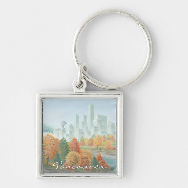 Porte-clés Vancouver Canada Porte - clé Paysage Souvenirs (Devant)