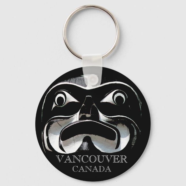 Porte-clés Vancouver Canada Porte - clé Vancouver Souvenirs (Recto)
