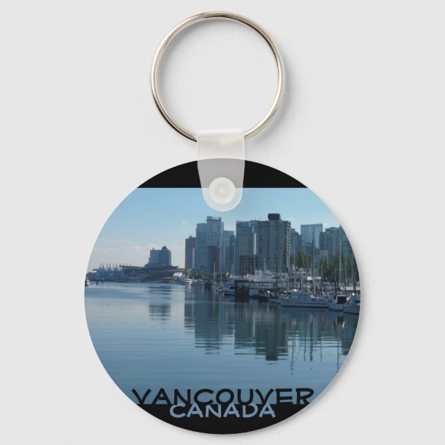 Porte-clés Vancouver Canada Porte - clé Vancouver Souvenirs (Recto)