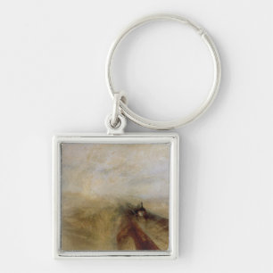Porte-clés Vapeur de pluie de Joseph Mallord William Turner  