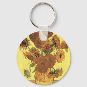 Porte-clés Vase aux quinze tournesols,Vincent van Gogh