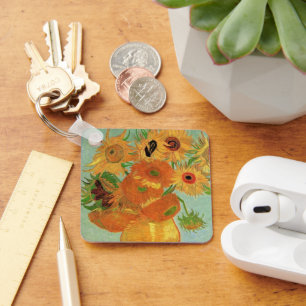 Porte-clés Vase avec douze tournesols par Vincent van Gogh