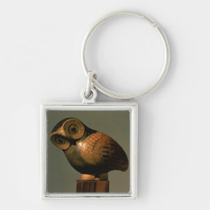 Porte-clés Vase sous forme de hibou, Proto-Corinthien