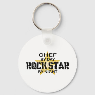 Porte-clés Vedette du rock de chef par nuit