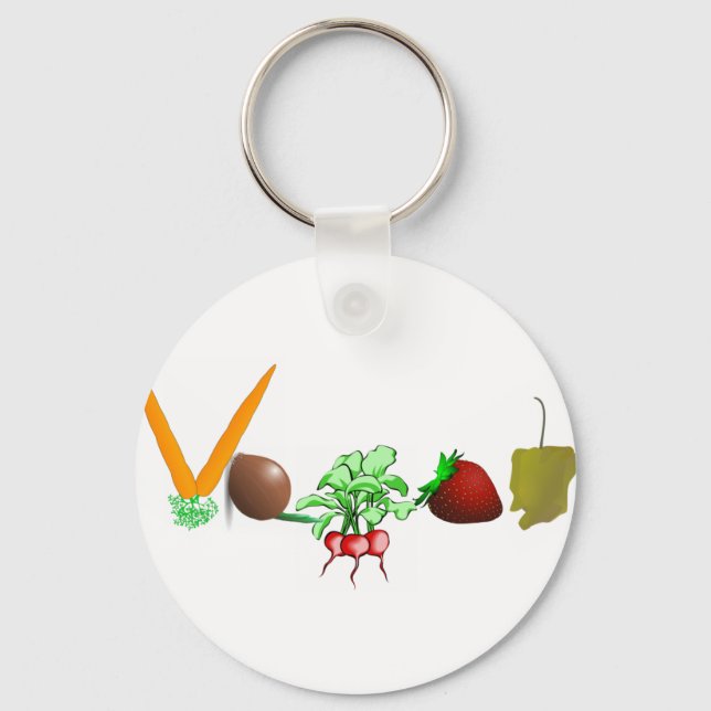 Porte-clés Vegan (Recto)