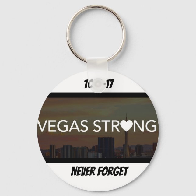 Porte-clés Vegas Strong (Recto)