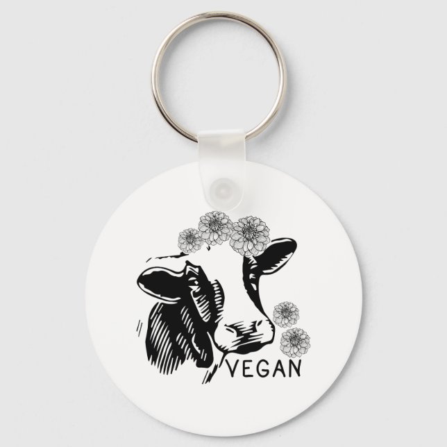 Porte-clés Végétal Entraînement Animal Die Gratuit Cadeaux vé (Recto)
