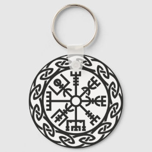Porte-clés Vegvísir, Islande, le charme du voyageur, la prot