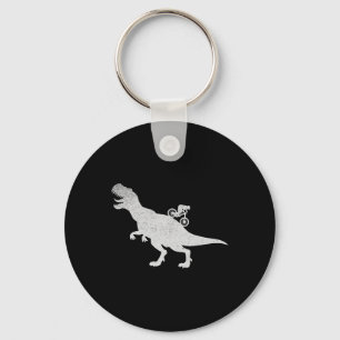 Porte-clés Vélo de montagne VTT Cycliste T-rex Cyclisme