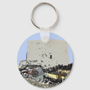 Porte-clés Vélo et tour Martello Hythe Kent