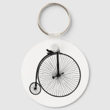 Vélo vintage penny-farthing noir