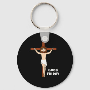 Porte-clés Vendredi saint Jésus Croix Semaine sainte Chrétien