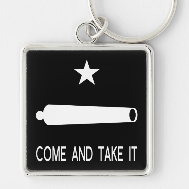 Porte-clés Venez il falloir le ~ le Texas de drapeau (Devant)