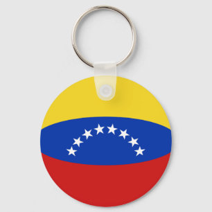 Porte-clés Venezuela Porte - clé du drapeau Fisheye