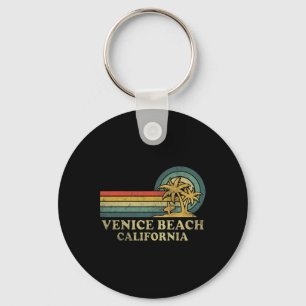 Porte-clés Venice Beach California Famille Vacances Vintage P