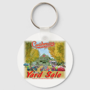 Porte-clés Vente de bric-à-brac de Cushman