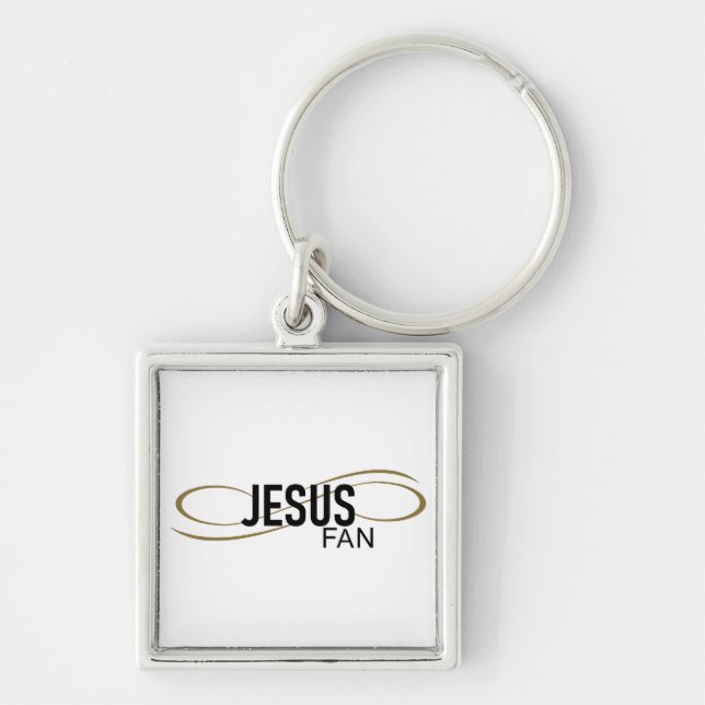 Porte-clés Ventilateur Jésus avec Porte - clé (Devant)