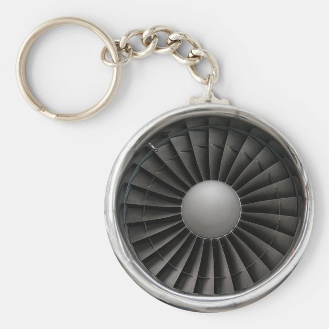 Porte-clés Ventilateur moteur à réaction (Devant)