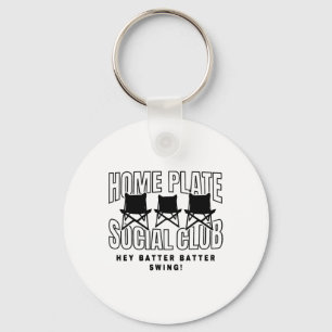 Porte-clés Ventilateurs Bysebyn Home Plate Social Club Jeu Jo
