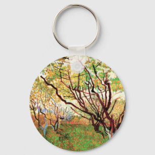 Porte-clés Verger en fleurs par Vincent van Gogh