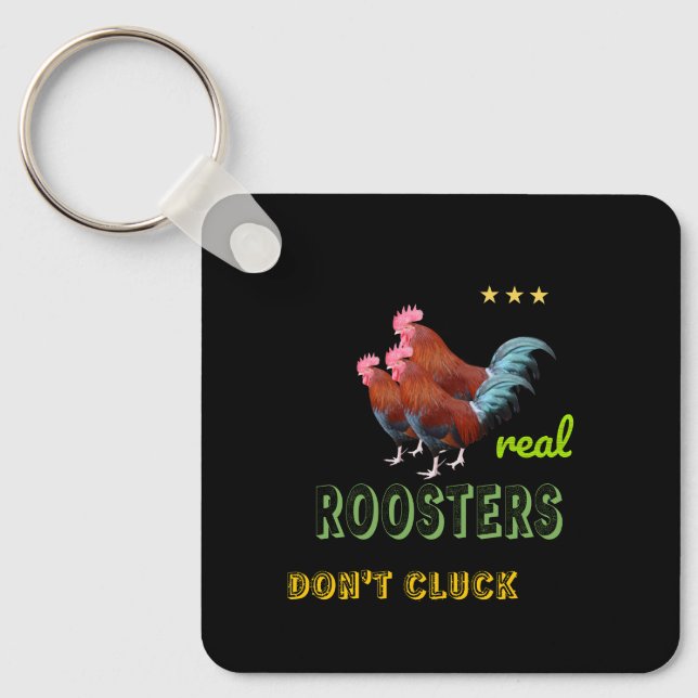 Porte-clés Véritable coq (Recto)