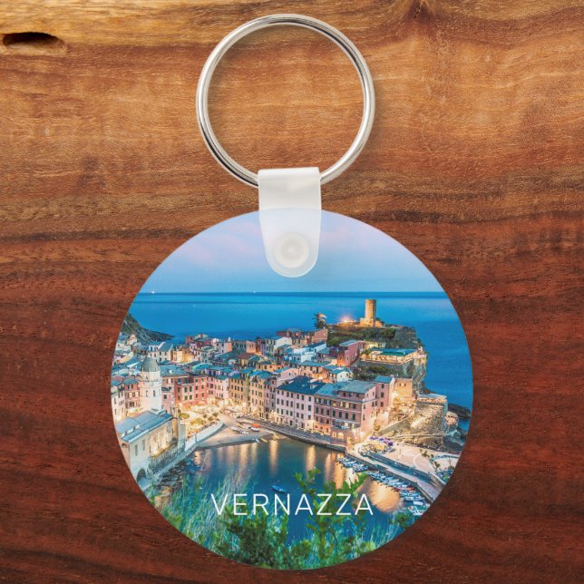 Porte-clés Vernazza Cinque Terre La Spezia Italie Panorama (Recto)