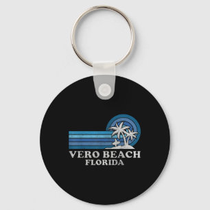 Porte-clés Vero Beach Floride Vacances d'été familiales Vinta