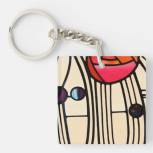 Porte-clés Verre en tôle de Charles Rennie Mackintosh