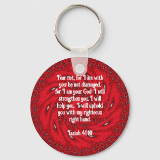 Porte-clés Versets de la Bible Citation Inspirationnelle Isaï