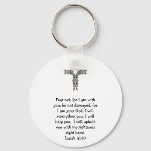 Porte-clés Versets de la Bible Citation Inspirationnelle Isaï