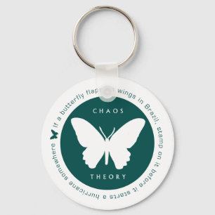 Porte-clés (vert) de théorie de chaos