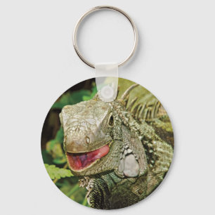Porte-clés Vert d'iguane