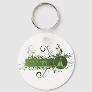 Porte-clés Vert Namaste Tibétain
